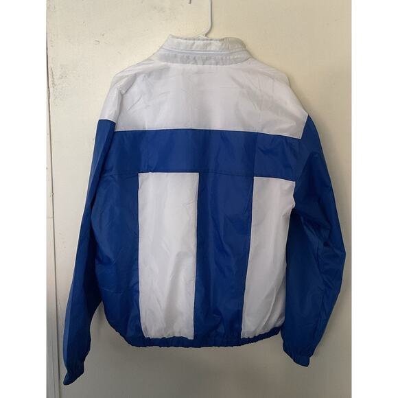 Vintage Y2K Holland America Line Windbreaker 90s Cruise Ship Jacket Patchwork  L - Picture 9 of 16